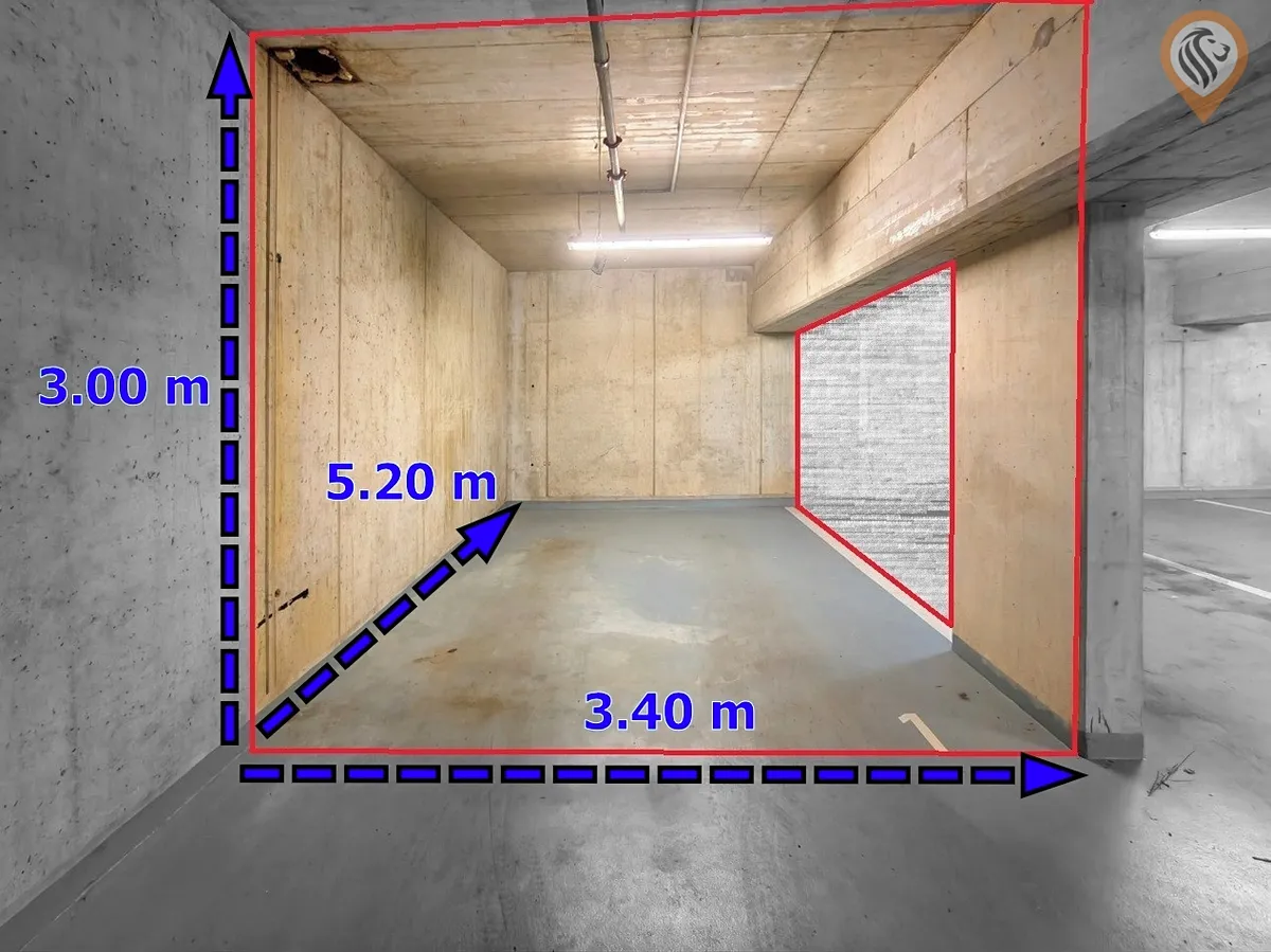 Prodej garážového stání 18 m²